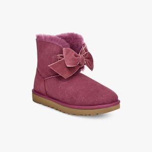 Ugg Gita Twinkle Bow Mini Klassiska Stövlar Dam Rosa (724061ZXP)